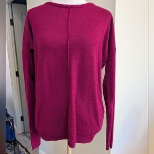 ZARA Women's Wool Fuchsia Sweater
